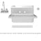 Koolmore NSF Stainless Steel Commercial Hand Sink with Goosneck Faucet 17" x 15" -Wall Mount Hand Wash Sink SH17-4GNF - alternate 10